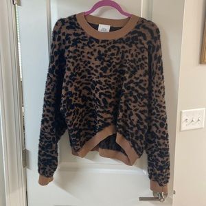 JOA Leopard Sweater